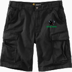 Greenbrier Panthers Carhartt Men's Rugged Flex Rigby Cargo Short Front Thumbnail