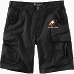 Wayland-Cohocton Eagles Carhartt Men's Rugged Flex Rigby Cargo Short Front Thumbnail