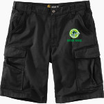 AZ Compass DRAGONS Carhartt Men's Rugged Flex Rigby Cargo Short Front Thumbnail