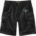 BACON ACADEMY BOBCATS Carhartt Men's Rugged Flex Rigby Cargo Short Front Thumbnail