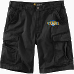 TIOGA CENTRAL HIGH SCHOOL TIGERS Carhartt Men's Rugged Flex Rigby Cargo Short Front Thumbnail
