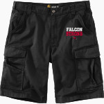 Dunedin Falcons Carhartt Men's Rugged Flex Rigby Cargo Short Front Thumbnail