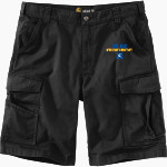 Mothers Of Mount Markham Students Mustangs Carhartt Men's Rugged Flex Rigby Cargo Short Front Thumbnail