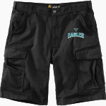 Veritas Christian Academy EAGLES Carhartt Men's Rugged Flex Rigby Cargo Short Front Thumbnail