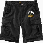 East Tennessee State University Buccaneers <span class="pdp-name-mascot">ETSU Buccaneers</span> Carhartt Men's Rugged Flex Rigby Cargo Short Front Thumbnail