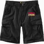 Andrean 59ers Carhartt Men's Rugged Flex Rigby Cargo Short Front Thumbnail