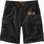 MISHICOT HIGH SCHOOL INDIANS Carhartt Men's Rugged Flex Rigby Cargo Short Front Thumbnail