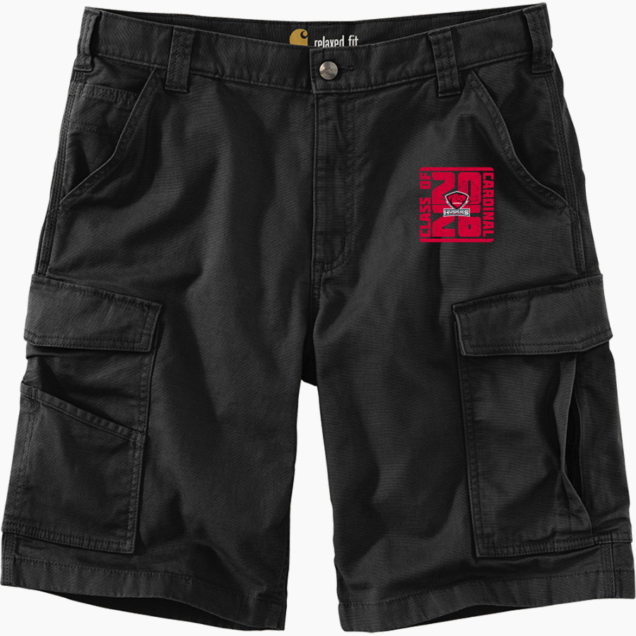 CARDINAL HIGH SCHOOL HUSKIES Carhartt Men's Rugged Flex Rigby Cargo Short
