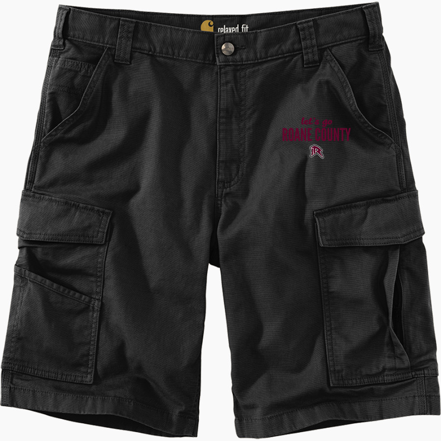 ROANE COUNTY HIGH SCHOOL RAIDERS Carhartt Men's Rugged Flex Rigby Cargo Short