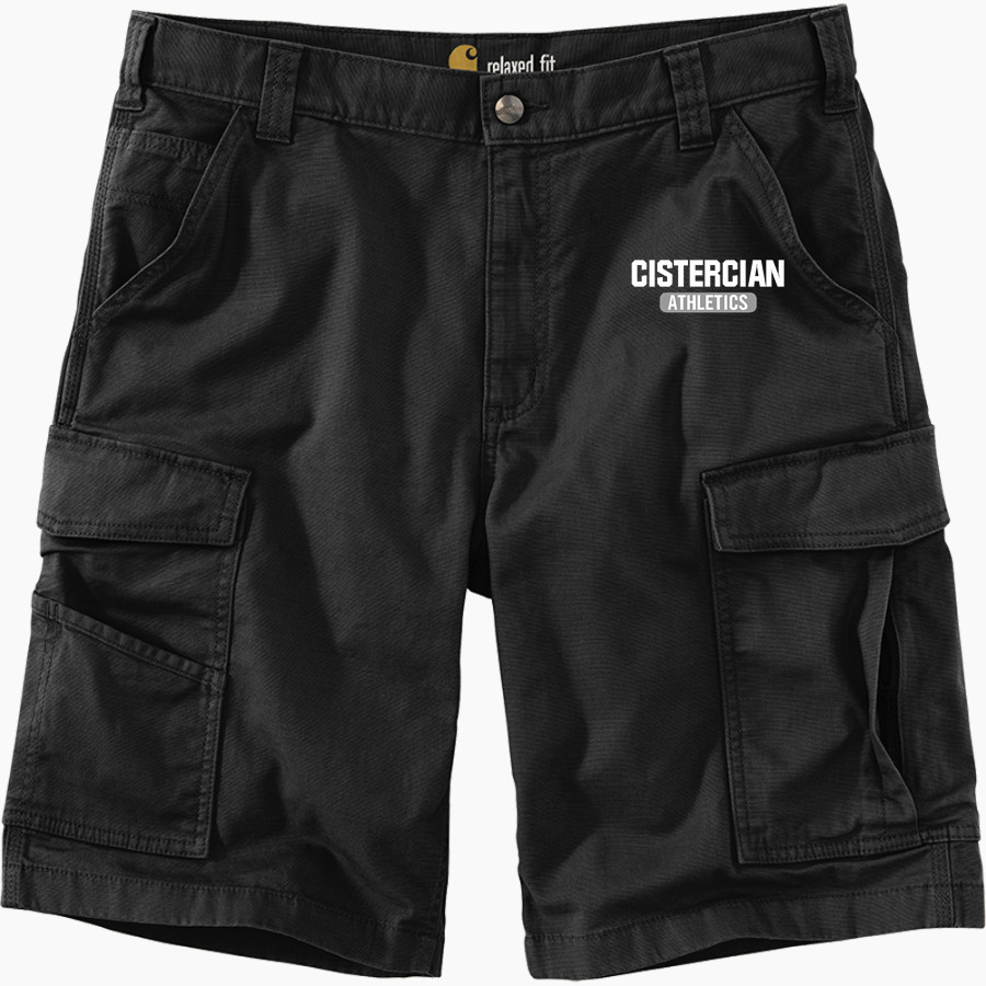 CISTERCIAN PREPARATORY SCHOOL HAWKS Carhartt Men's Rugged Flex Rigby Cargo Short