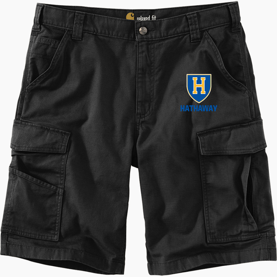 HATHAWAY HIGH SCHOOL HORNETS <span class="pdp-name-mascot">HATHAWAY HORNETS</span> Carhartt Mens Rugged Flex Rigby Cargo Short