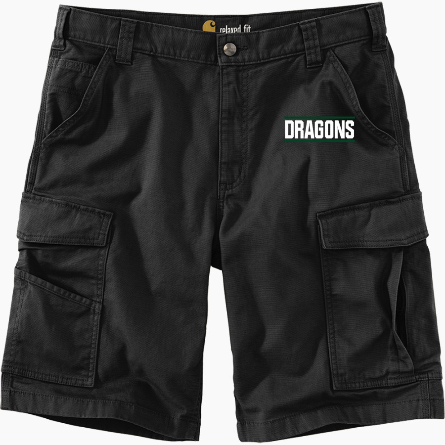 Drew Dragons <span class="pdp-name-mascot">Drew School Dragons</span> Carhartt Mens Rugged Flex Rigby Cargo Short