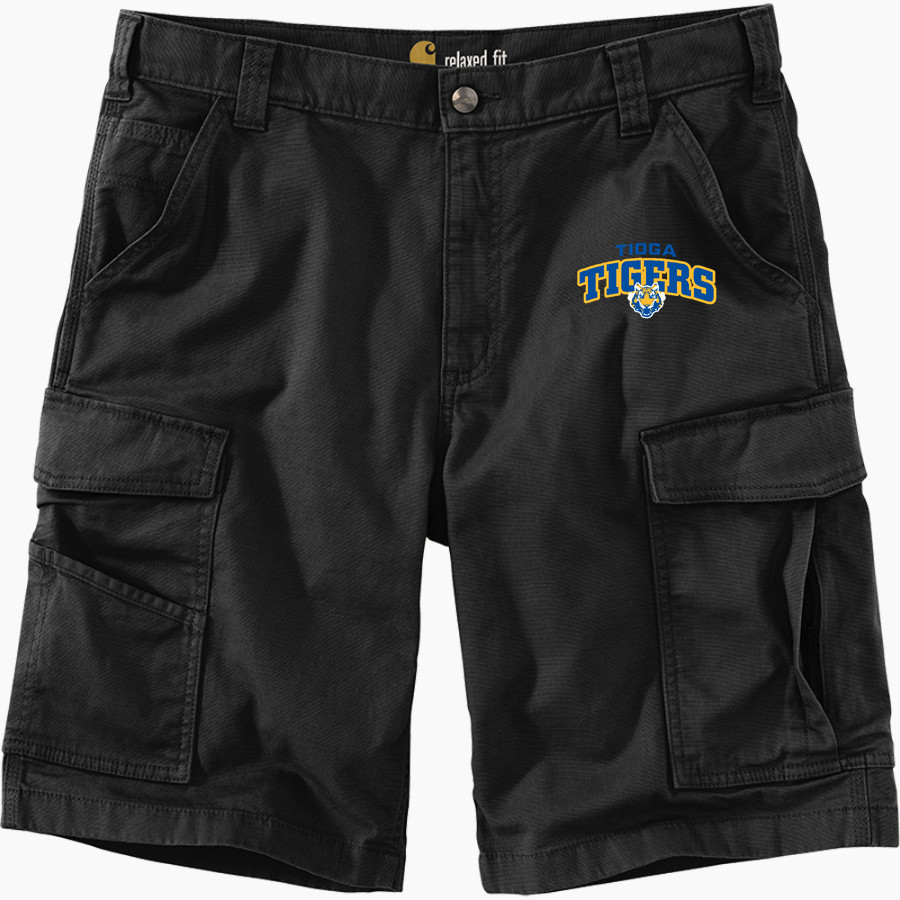 TIOGA CENTRAL HIGH SCHOOL TIGERS Carhartt Men's Rugged Flex Rigby Cargo Short