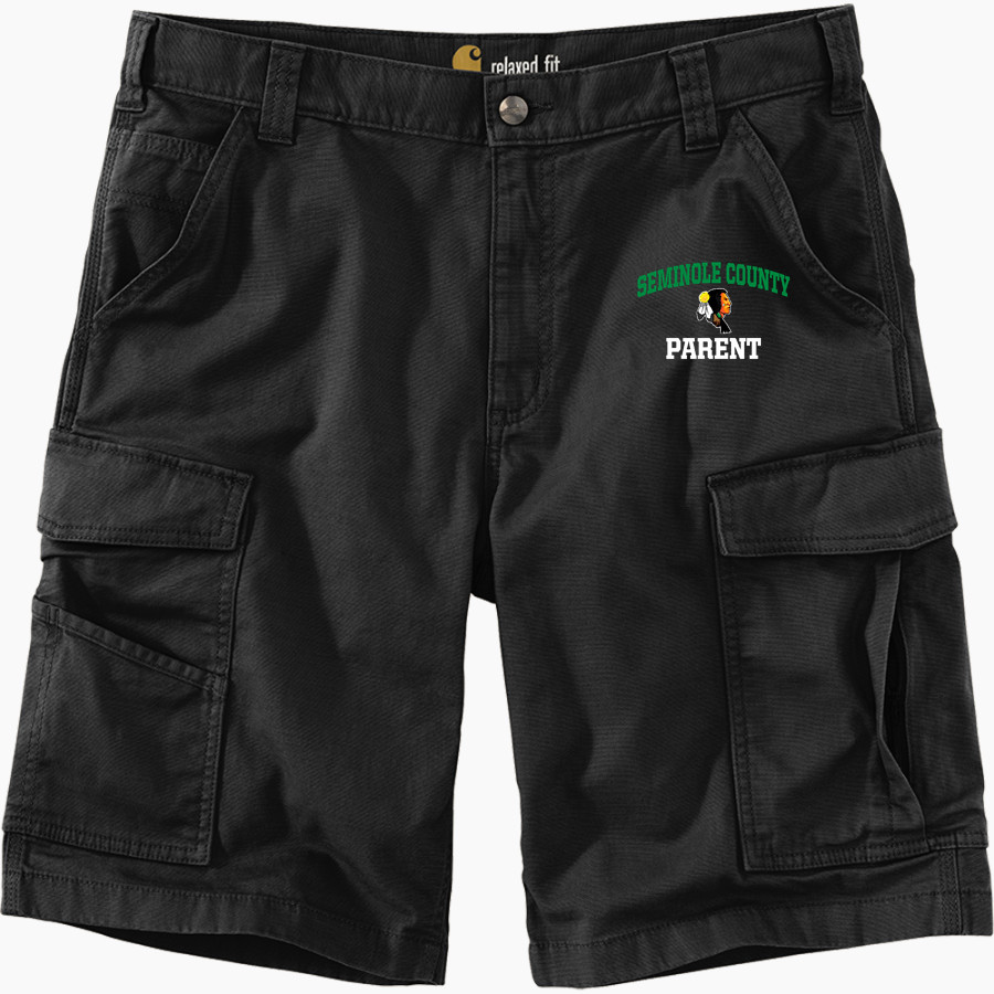 SEMINOLE COUNTY HIGH SCHOOL INDIANS <span class="pdp-name-mascot">SEMINOLE COUNTY INDIANS</span> Carhartt Mens Rugged Flex Rigby Cargo Short