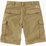 Salesian College Preparatory Online Store Carhartt Men's Rugged Flex Rigby Cargo Short Back Thumbnail