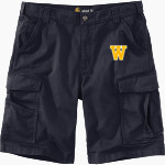 Westover Wildcats <span class="pdp-name-mascot">Westover School Wildcats</span> Carhartt Mens Rugged Flex Rigby Cargo Short Front Thumbnail