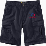The Don Carey REECH Foundation Carhartt Men's Rugged Flex Rigby Cargo Short Front Thumbnail