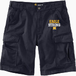 HARTLAND HIGH SCHOOL EAGLES Carhartt Men's Rugged Flex Rigby Cargo Short Front Thumbnail