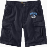 JERSEY COMMUNITY HIGH SCHOOL PANTHERS <span class="pdp-name-mascot">JERSEY PANTHERS</span> Carhartt Men's Rugged Flex Rigby Cargo Short Front Thumbnail
