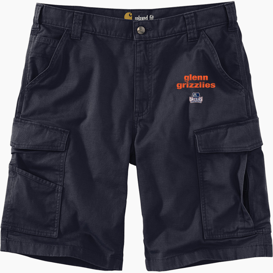 Glenn Grizzlies <span class="pdp-name-mascot">Tom Glenn Grizzlies</span> Carhartt Men's Rugged Flex Rigby Cargo Short