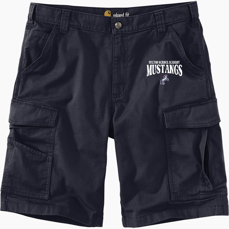 Fulton Science Academy Mustangs <span class="pdp-name-mascot">Fulton Science Academy Mustangs</span> Carhartt Men's Rugged Flex Rigby Cargo Short