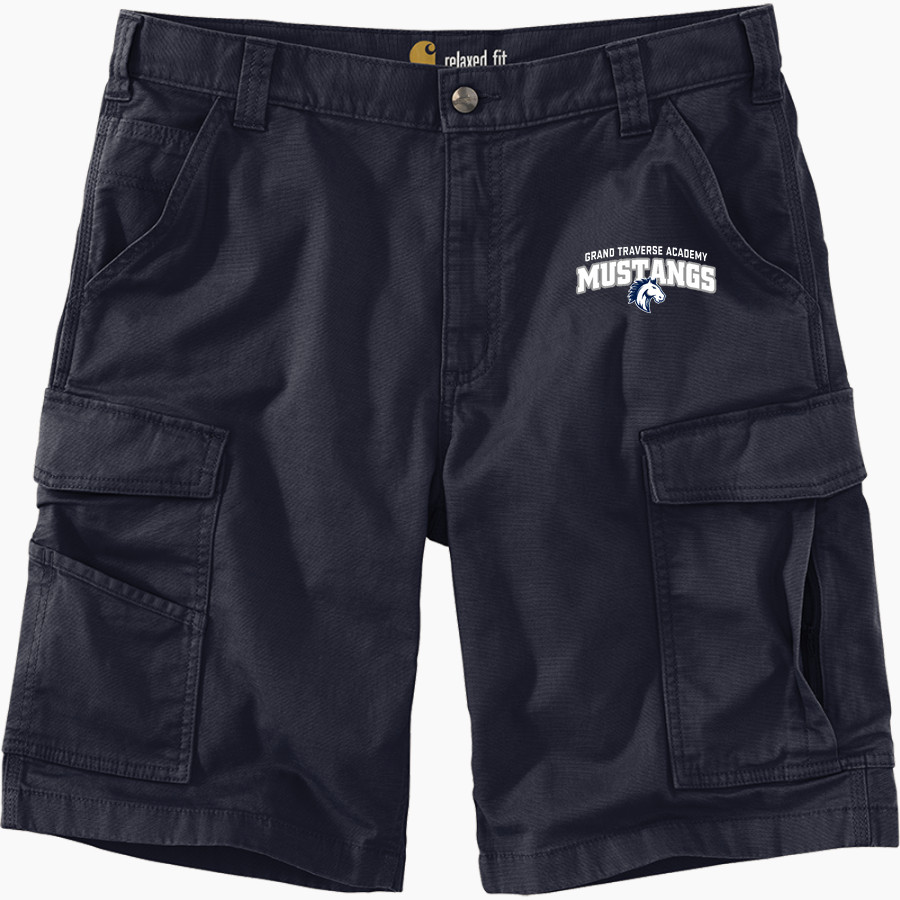 Grand Traverse Academy Mustangs <span class="pdp-name-mascot">Grand Traverse Academy Mustangs</span> Carhartt Mens Rugged Flex Rigby Cargo Short