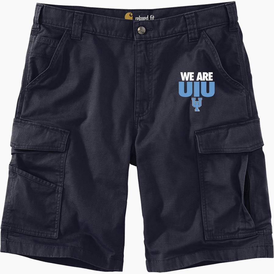 Upper Iowa University Peacocks <span class="pdp-name-mascot">UIU Peacocks</span> Carhartt Mens Rugged Flex Rigby Cargo Short