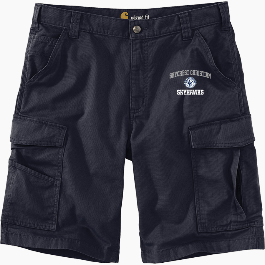 SKYCREST CHRISTIAN Skyhawks <span class="pdp-name-mascot">SKYCREST CHRISTIAN SCHOOL</span> Carhartt Men's Rugged Flex Rigby Cargo Short