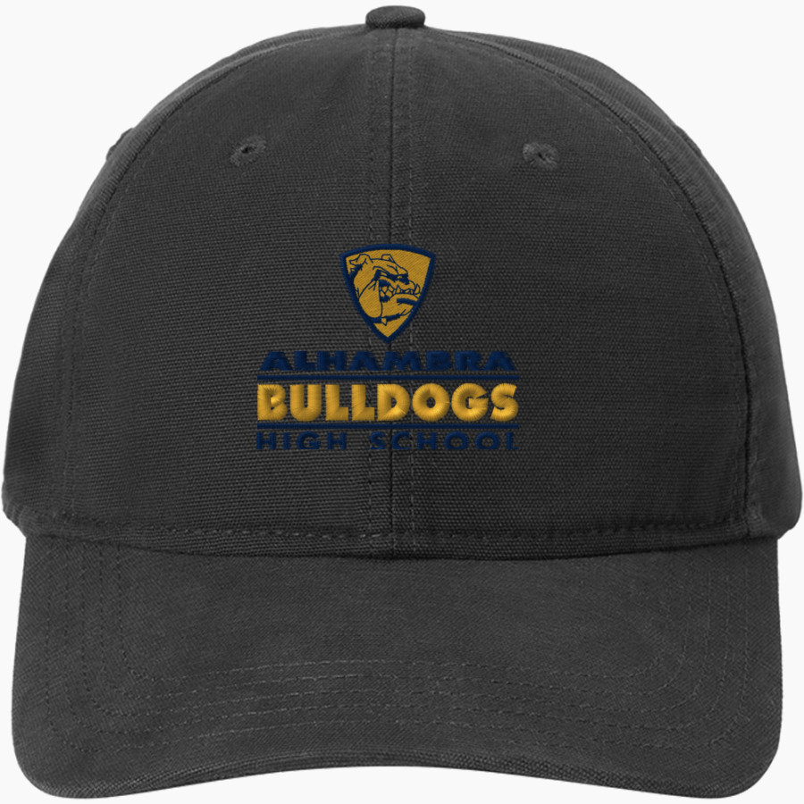 ALHAMBRA HIGH SCHOOL ATHLETICS <span class="pdp-name-mascot">ALHAMBRA BULLDOGS</span> Carhartt Cotton Canvas Cap