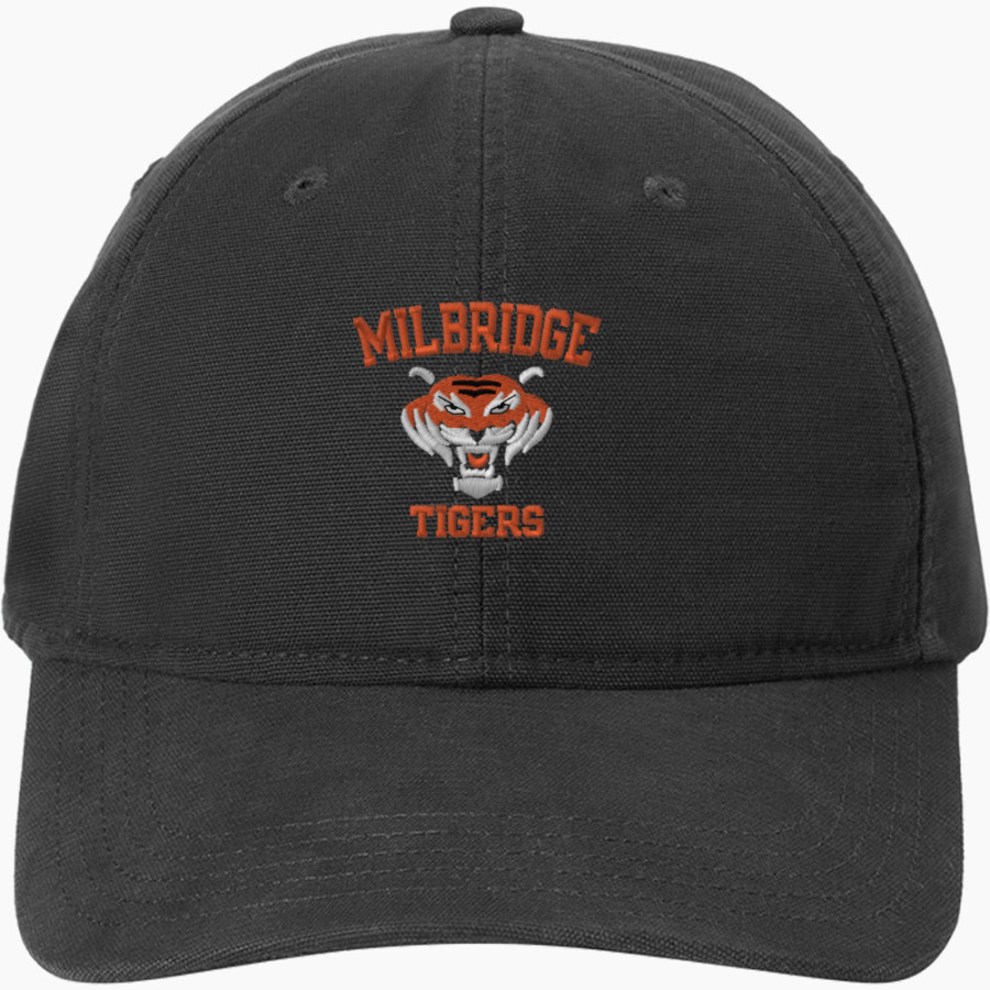 Milbridge Tigers Carhartt Cotton Canvas Cap