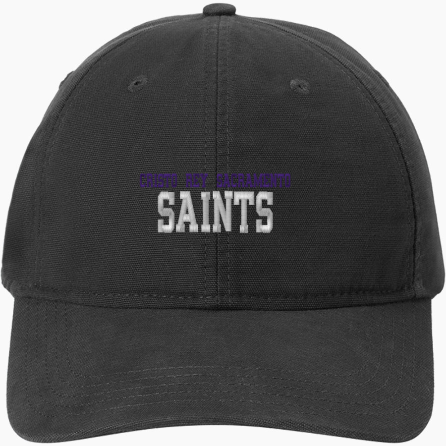 CRISTO REY HIGH SCHOOL SACRAMENTO SAINTS Carhartt Cotton Canvas Cap
