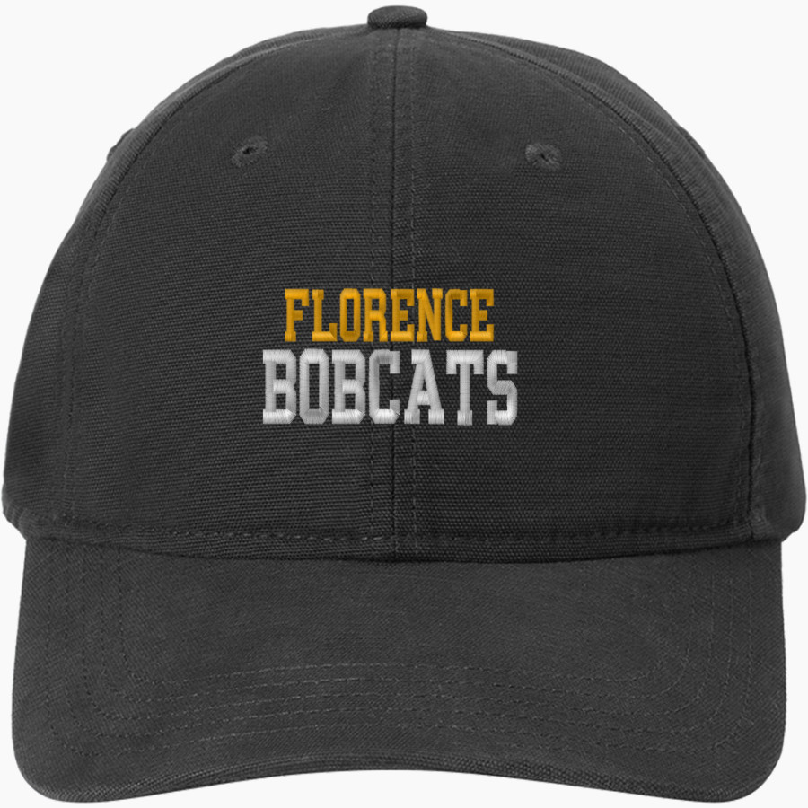 Florence Bobcats Carhartt Cotton Canvas Cap