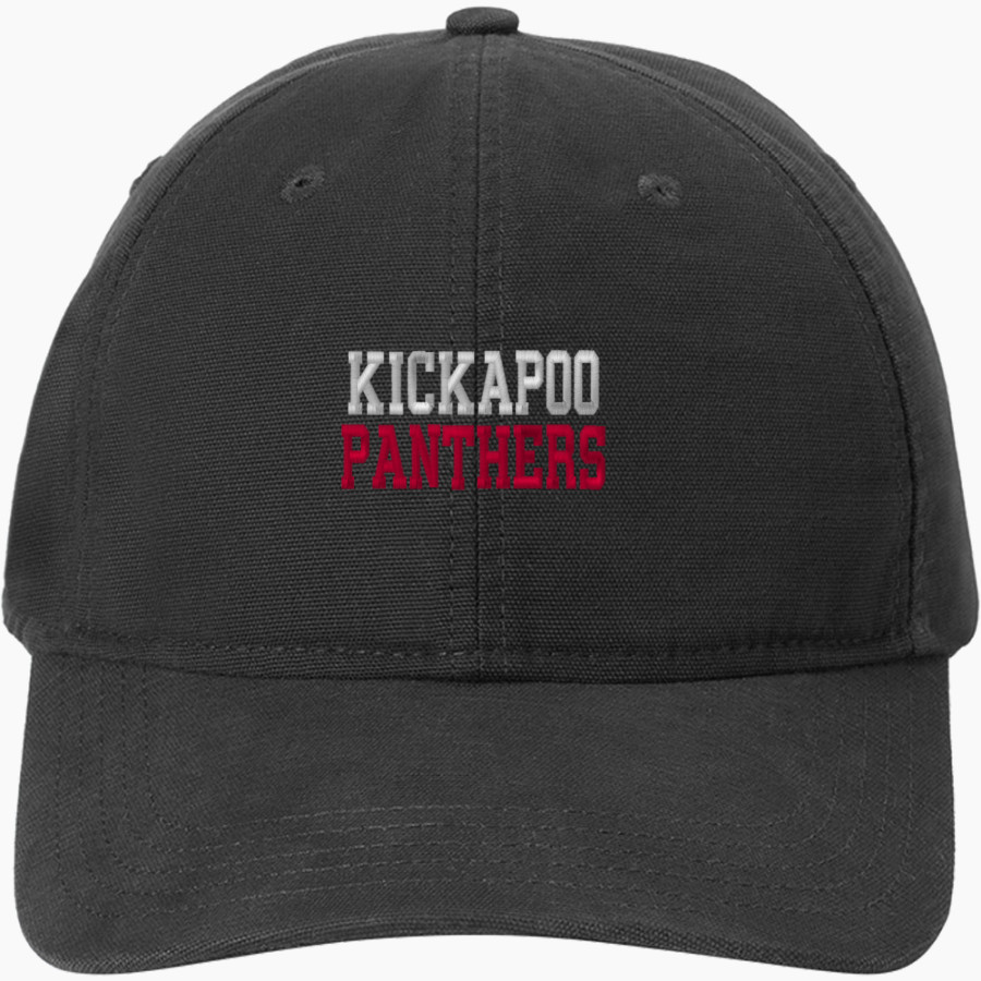 KICKAPOO HIGH SCHOOL PANTHERS Carhartt Cotton Canvas Cap