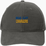 BRIAR CLIFF Chargers Carhartt Cotton Canvas Cap Front Thumbnail