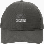 SCTCC Cyclones Online Apparel Store <span class="pdp-name-mascot">St Cloud Cyclones</span> Carhartt Cotton Canvas Cap Front Thumbnail