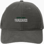 Wisconsin Heights High School Vanguards Carhartt Cotton Canvas Cap Front Thumbnail