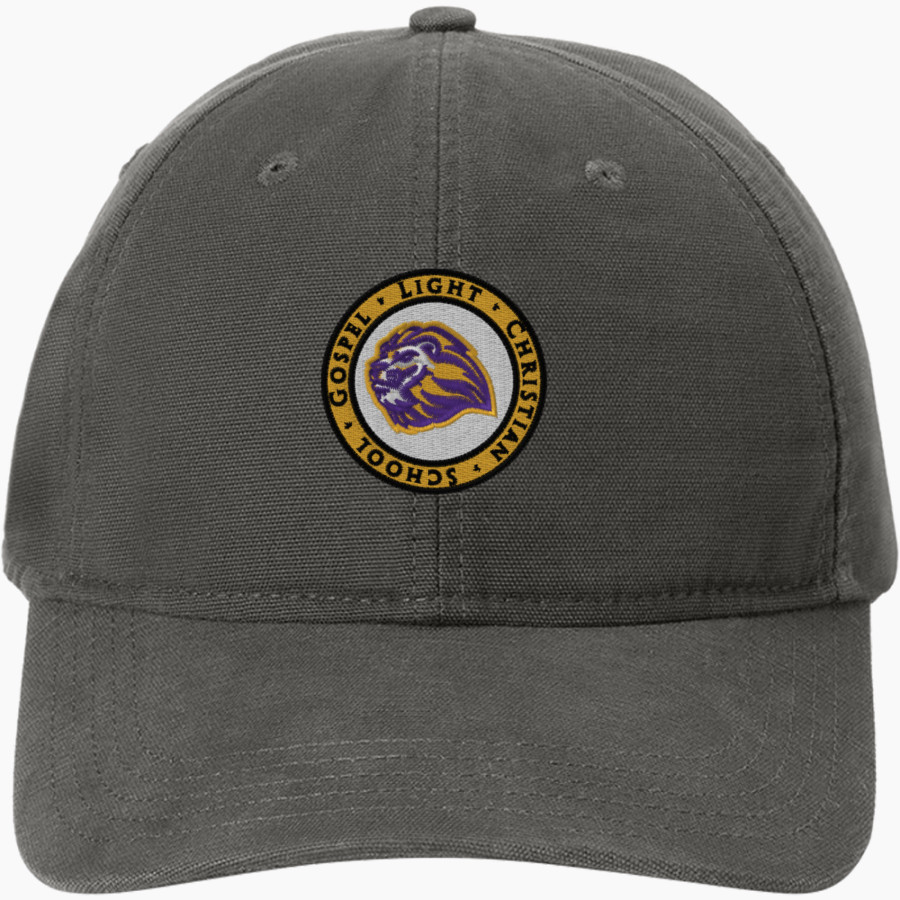 Gospel Light Christian Lions <span class="pdp-name-mascot">Gospel Light Christian School Lions</span> Carhartt Cotton Canvas Cap