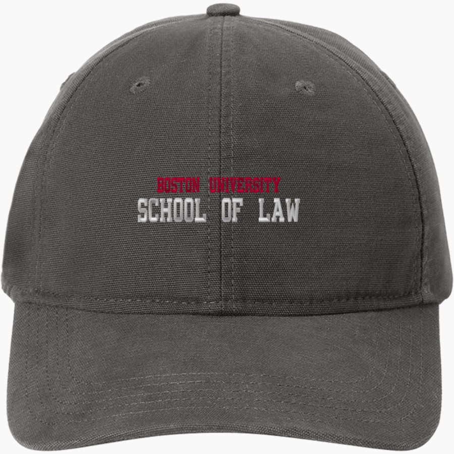BU School of Law <span class="pdp-name-mascot">BU School of Law</span> Carhartt Cotton Canvas Cap