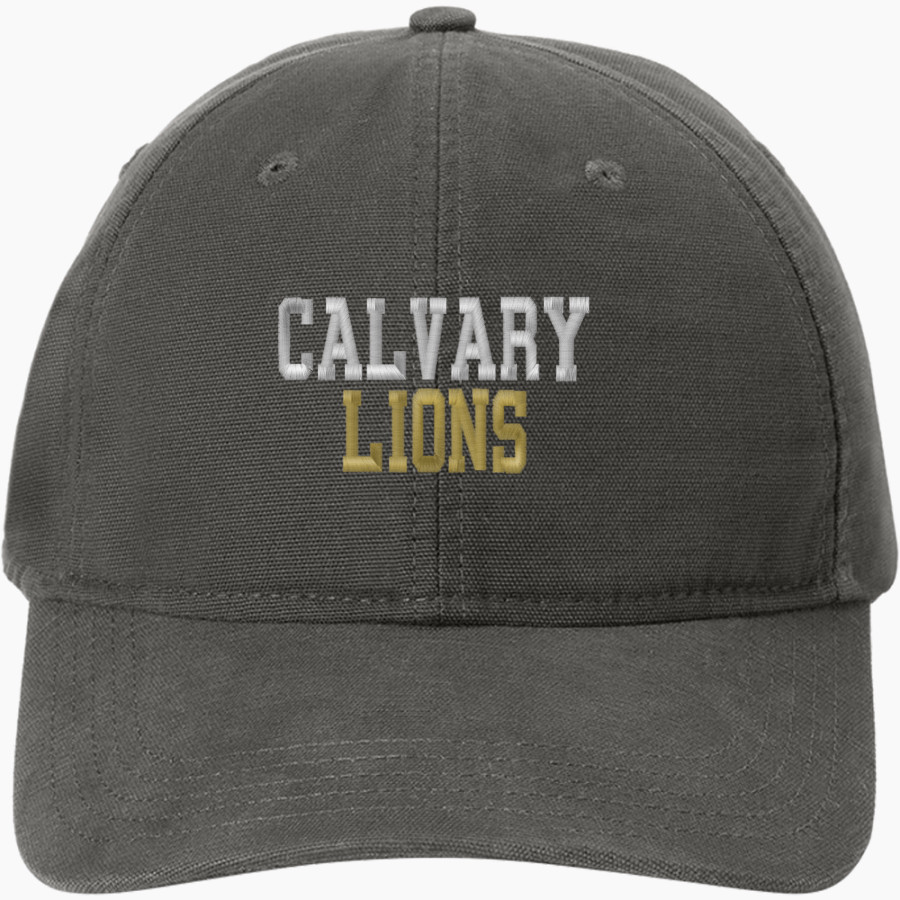 Calvary Lions Carhartt Cotton Canvas Cap