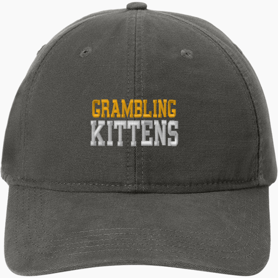 Grambling Kittens Carhartt Cotton Canvas Cap
