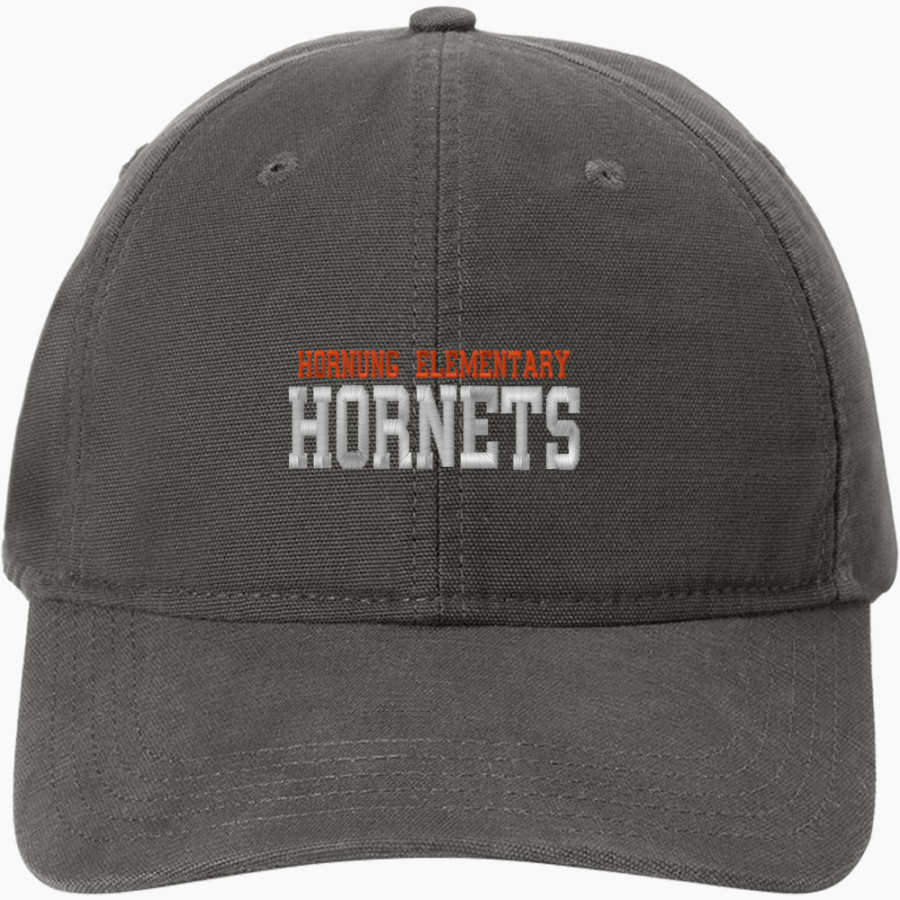 Hornung Elementary Hornets Carhartt Cotton Canvas Cap