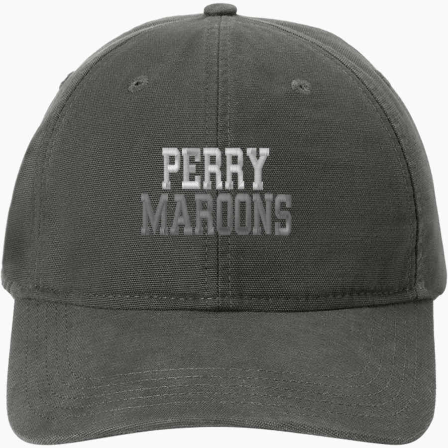 PERRY HIGH SCHOOL MAROONS Carhartt Cotton Canvas Cap