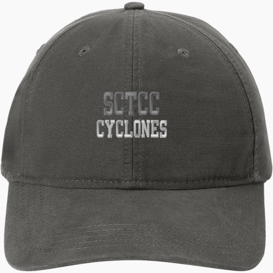 SCTCC Cyclones Online Apparel Store <span class="pdp-name-mascot">St Cloud Cyclones</span> Carhartt Cotton Canvas Cap