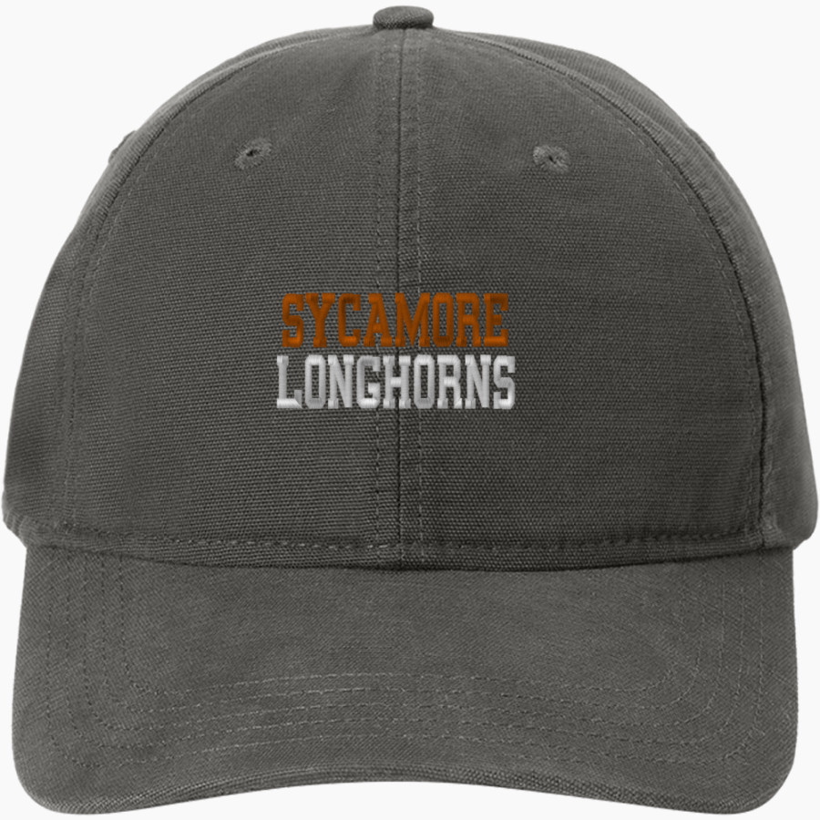 Sycamore Longhorns <span class="pdp-name-mascot">Sycamore Elementary School Longhorns</span> Carhartt Cotton Canvas Cap