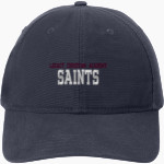Legacy Christian Academy Saints Carhartt Cotton Canvas Cap Front Thumbnail