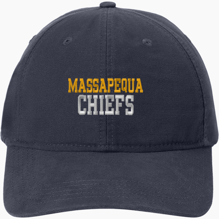 Massapequa Chiefs <span class="pdp-name-mascot">Massapequa Chiefs</span> Carhartt Cotton Canvas Cap