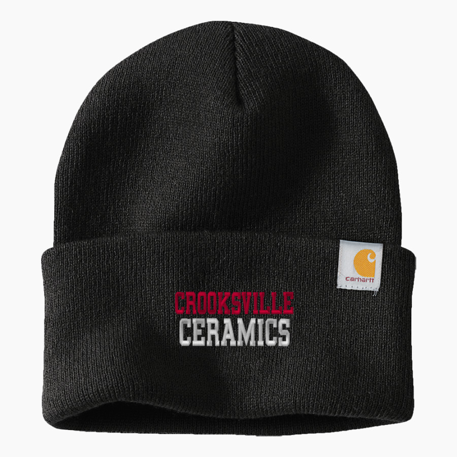 CROOKSVILLE HIGH SCHOOL CERAMICS <span class="pdp-name-mascot">CROOKSVILLE CERAMICS</span> Carhartt Watch Cap 2.0