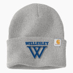 Wellesley College Sideline Store <span class="pdp-name-mascot">Wellesley Blue</span> Carhartt Watch Cap 2.0 Front Thumbnail