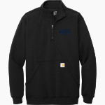 Dutchess BOCES <span class="pdp-name-mascot">Dutchess County BOCES</span> Carhartt Men's Midweight 1/4-Zip Mock Neck Sweatshirt Front Thumbnail
