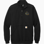 FOUNDATION ACADEMY Knights Carhartt Men's Midweight 1/4-Zip Mock Neck Sweatshirt Front Thumbnail